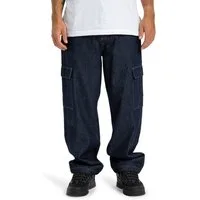 DC Shoes Relax-fit-Jeans Worker Baggy Denim Cargo Rir
