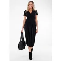 YC Fashion & Style Sommerkleid Femininer Look mit fließendem Fall in Unifarbe