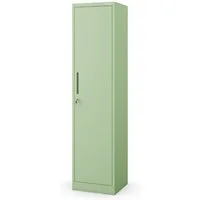 Jan Nowak Aktenschrank Metall Büroschrank abschließbar 45 cm ALEX 4 Böden Stahl schmal (Stahl 0,6 mm Wandmontage möglich PZH-zertifiziert 185 cm) Aktenschrank Schloss 2 Schlüssel platzsparend 9 Farben robust