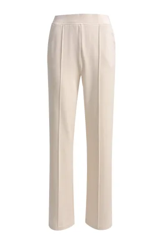 Milano Italy - wideleg pants with elastic at back waist and french pockets - Gr. - S