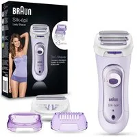 Braun Elektrorasierer LS 5560 Silk-èpil Epilierer - lila Design