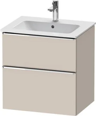 Duravit D-Neo Waschtischunterbau wandhängend Taupe Matt 610x462x625 mm - DE4361010910000 DE4361010910000