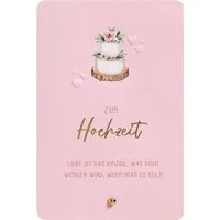 Perleberg Grußkarten Hochzeit Finest Collection Karte mit Briefumschlag plastikfrei unverp