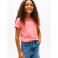 Tommy Hilfiger T-Shirt TOMMY SCRIPT TEE SS Kinder bis 16 Jahre, regular fit