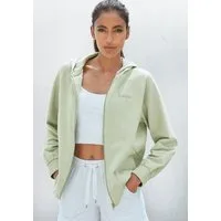 Bench. Loungewear Kapuzensweatjacke mit sportlichen Teilungsnähten, Loungeanzug