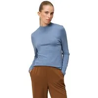 Zero Strickpullover Damen mit hohem Kragen (1-tlg) Plain/ohne Details