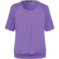 FRANK WALDER T-Shirt im Materialmix