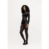 Camano Bodystocking-Ouvert 20 DEN eleganter Look, seidenmatter Effekt