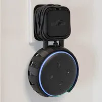 TSB Werk Wandhalterung für Amazon Alexa Echo Dot 3. Gen. Smart-Home-Zubehör, Steckdosenhalterung, Wandhalter