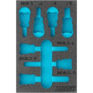 HAZET 2-Komponenten Weichschaum-Einlage für 163-460/7 - 163-460L