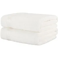 HAMMETEX Saunatuch Hammetex 2er Set extra große Saunatücher, Frottier (Packung, 2-St), 100% Baumwolle – Weich & Saugfähig – Luxuriöse Große Spa-Badetücher
