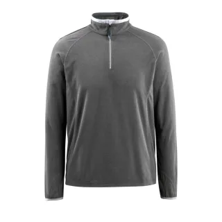 MASCOT Metz Fleecepullover mit kurzem Reißverschluss CROSSOVER Dunkelanthrazit 4XL - 50148-239-18-4XL