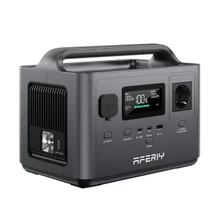 [EU/UK Direct] Aferiy AF-P040 Portable Power Station 400W 256Wh LiFePO4 Battery, 300W AC & 120W Solar Charging for Relia