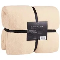 Wohndecke FELUNA Coral Fleece Kuscheldecke XXL – Superweicher Cashmere-Touch, Feluna, Tagesdecke Kaschmir-Touch 220 x 200 cm