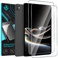 Tec-Expert Displayschutzglas 2x 9H Displayglas für Apple iPad Pro (M5) 13 2025 für Apple iPad Pro (M5) 13 2025, 2 Stück, Displayschutz, Schutzglas, Bildschirmschutz, kratz- & stoßfest