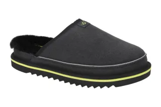 UGG 1144100 BPRF SCUFF CALI WAVE Herren Pantolette Schwarz Warmfutter Echtleder