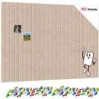 ALLboards Pinnwand ALLboards Filzpaneele, Filz-Korktafeln für die Wand