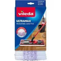 Vileda Vileda Wischbezug Ultramax Sensitive 35,5 cm Wischbezug (100% Polyester)