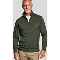 Promodoro Sweatjacke Stand-Up Collar Jacke auch in großen Größen mit angerauter Innenseite, auch in großen Größen bis 5XL