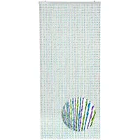 Kobolo Türvorhang Vorhang Insektenschutz RAINBOW 100x230 cm Kunststoff bunt, Türgardine (1 St), Ösen, 80 Stränge
