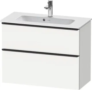 Duravit D-Neo Waschtischunterbau wandhängend Weiß Matt 810x372x625 mm - DE43690BD180000 DE43690BD180000