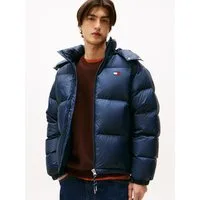 Tommy Jeans Steppjacke ALASKA DOWN PUFFER Übergangsjacke Regular fit mit abnehmbarer Kapuze