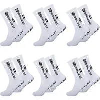 Keyura Sportsocken 6 Paare Fußball Socken, 39-46 Fußballsocken Anti Rutsch Grip Fußball (Socken Sportsocken für Herren Damen Fussball Basketball Laufen) für Wanderungen,Radtouren,Ballspiele,Laufen,Workouts und überall dort