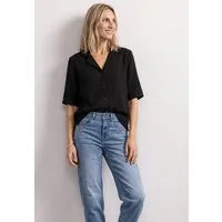 STREET ONE Hemdbluse aus reiner Baumwolle