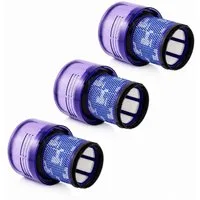 MidGard Saugfilter Ersatzfilter Ersatz-Filter f. Dyson V15 Detect, V11 Absolute Animal (3 St), ersetzt Originlteil Nr. 970013-02