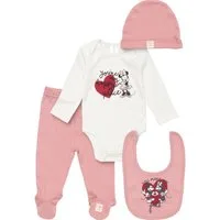 Disney Erstausstattungspaket Mickey & Minnie Mädchen, Unisex Kinder (Pack, 4-tlg., 4)