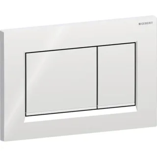 Geberit Betätigungsplatte Sigma30, für 2-Mengen-Spülung glanzchrom / mattchr / glanzchrom, 115883KH1 115883KH1