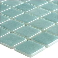 Mosafil Mosaikfliesen Glas Schwimmbad Pool Mosaik Antonio, Glas 31.600x31.600, türkis, Eco Glas - Punktverklebt - Frostsicher - Wasserdicht - Wasserfest -