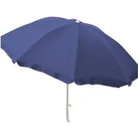 Marabellas Shop Sonnenschirm Strandschirm knickbar ca. 180 cm aus Polyester mit UV-Schutz und Mast, höhenverstellbar