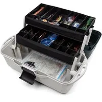 normani Angelkoffer Angelbox Gandia, Angeltasche Gerätekasten mit Rucksackfunktion und Tackle-Boxen