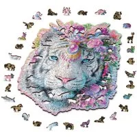 Wooden City Puzzle Mystischer Tiger Puzzle Holzpuzzle (2D), 250 Puzzleteile