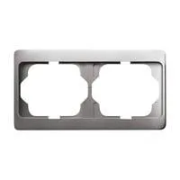 Rahmen 2-fach 1722 KA-20 platin, Retail