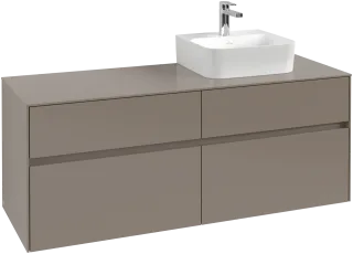 Villeroy & Boch Waschtischunterschrank Collaro C102B0 1400x548x500mm m. Bel. 4 Ausz. Waschtisch re V C102B0VL