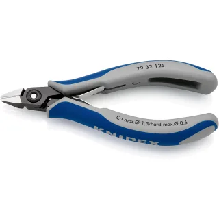 KNIPEX Präzisions-Elektronik-Seitenschneider - 7932125