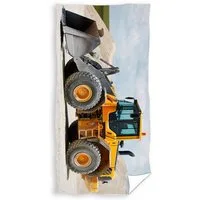 Carbotex Strandtuch Bagger Badetuch Handtuch Strandtuch 70 x 140 cm