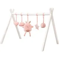 roba® Spielbogen Spieltrapez, Spiel-und Greiftrainer nach Montessori, mit Spielset für Babys