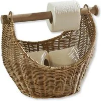 Mirabeau Badaccessoire-Set Toilettenpapierhalter Liope braun
