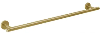 Herzbach Design iX Badetuchhalter 80cm Edelstahl Brass, 21.816500.1.41 21.816500.1.41
