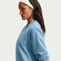 Nike Sportswear Sweatshirt W NK STDO FLC LW STD CREW mit Rundhalsausschnitt, aus angerauter Sweatware, in normaler Länge