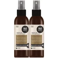 Hello Nature Körperöl Kokosnussöl Hautöl Body Öl Bio Coconut Oil Körperpflege Naturkosmetik, 2-tlg., Körperöl, Körperspray, Kokosöl, Hautpflege