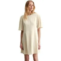 Marc O'Polo Midikleid aus TENCEL™ Lyocell-Leinen-Mix