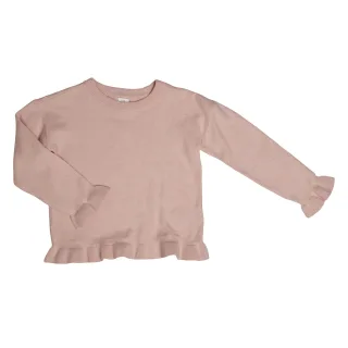 Rundhals-Strickpullover 817002 für Mädchen