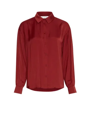 msch copenhagen - MSCHSandeline Maluca Shirt Syrah - Gr. - M