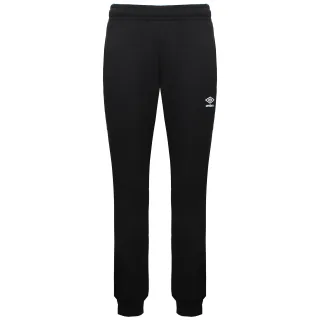 Umbro verjüngte Fleece Herren Black Track Hosen