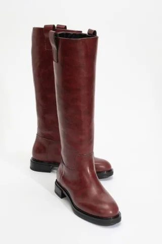Alaska Gemusterter Kniehoher Stiefel
