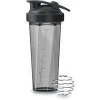 Arendo Protein Shaker Eiweißshaker 700 ml, verschließbar, spülmaschinengeeignet, BPA Frei, Kunststoff, (1-tlg., Shaker inkl. Mixball), Eiweiß Mixbecher mit Mixball, für unterwegs, Yoga, Fitness, Sport